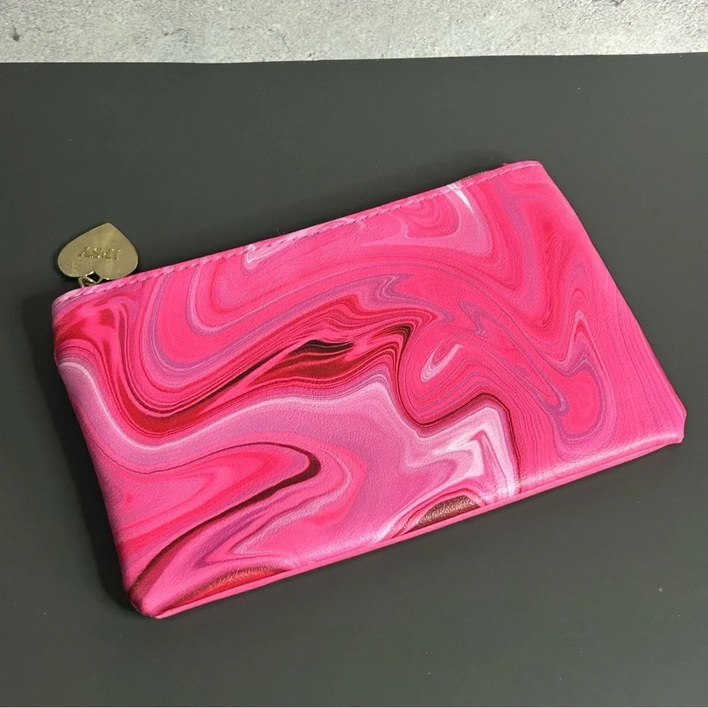ipsy Pink Swirl Cosmetic Bag